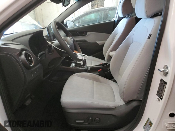 2023 Hyundai Kona SEL with VIN KM8K6CABXPU041341, listed as a Copart auction lot 50130115 with 32,024 mi miles and Salvage Title. Bid and sale history available at DreamBid. Image 7.