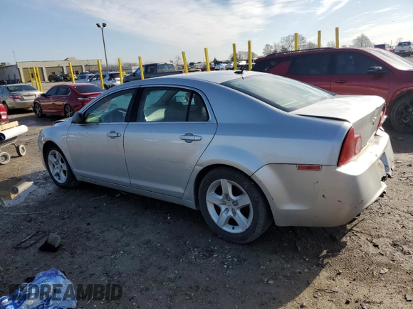2011 Chevrolet Malibu 1LS with VIN 1G1ZB5E11BF255717, listed as a Copart auction lot 51941675 with 155,378 mi miles and Salvage Title. Bid and sale history available at DreamBid. Image 2.