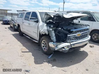 2014 Chevrolet Silverado 1500 LT with VIN 3GCUKREH6EG348306, listed as a IAAI auction lot 42025961 with 144,893 mi miles. Bid and sale history available at carsss.com. Image 1.