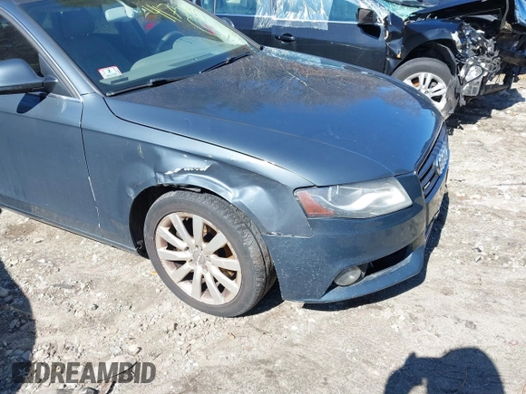 2009 Audi A4 2.0T Prem Plus with VIN WAUSF78K19N023385, listed as a IAAI auction lot 41756655 with 210,137 mi miles. Bid and sale history available at carsss.com. Image 6.