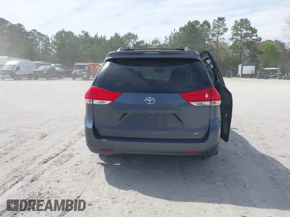 2014 Toyota Sienna LE AAS with VIN 5TDKK3DCXES498110, listed as a IAAI auction lot 41847116 with 242,065 mi miles and . Bid and sale history available at DreamBid. Image 16.