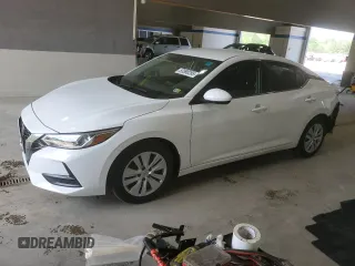 2022 Nissan Sentra S z VIN 3N1AB8BV3NY280129, wystawiony jako Copart lot #53990265 z przebiegiem 32 210 mil mil oraz Szkoda całkowita • Salvage title. Historia ofert i sprzedaży dostępna na DreamBid. Obrazek 1.