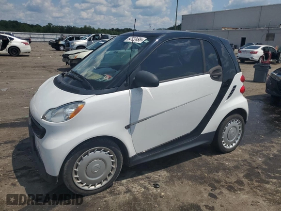 2015 Smart fortwo Passion with VIN WMEEJ3BA6FK819930, listed as a Copart auction lot 64722495 with 106,124 mi miles and Clean title. Bid and sale history available at DreamBid. Image 1.
