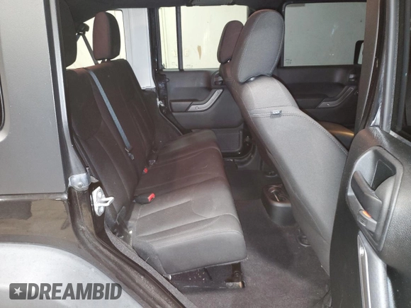 2018 Jeep Wrangler JK Unlimited Sport S with VIN 1C4HJWDG6JL821579, listed as a Copart auction lot 87313354 with 29,691 mi miles and Salvage Title. Bid and sale history available at carsss.com. Image 10.