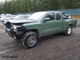 2022 Nissan Frontier S with VIN 1N6ED1CM9NN666098, listed as a Copart auction lot 47490875 with 30,632 mi miles and Salvage Title. Bid and sale history available at carsss.com. Image 1.