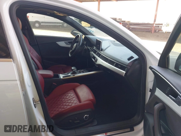2018 Audi S4 Prestige z VIN WAUC4AF49JA019401, wystawiony jako IAAI lot #42143099 z przebiegiem 50 206 mil mil oraz . Historia ofert i sprzedaży dostępna na DreamBid. Obrazek 5.