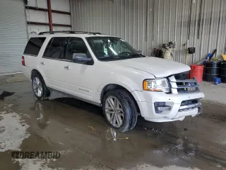 2017 Ford Expedition Platinum with VIN 1FMJU1MTXHEA51986, listed as a Copart auction lot 54966625 with Not provided miles and Salvage title. Bid and sale history available at DreamBid. Image 4.