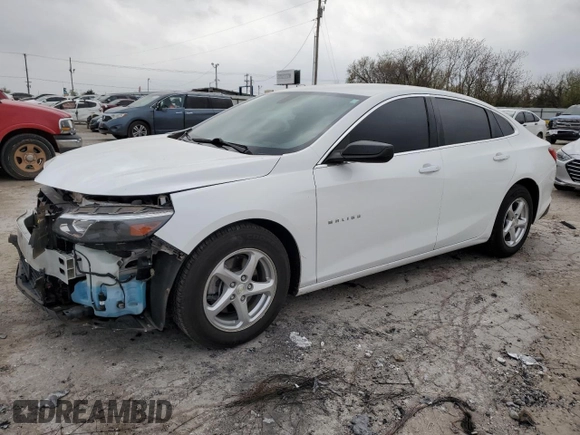 2017 Chevrolet Malibu LS with VIN 1G1ZB5ST3HF151826, listed as a Copart auction lot 51541415 with 94,257 mi miles and Salvage Title. Bid and sale history available at DreamBid. Image 1.