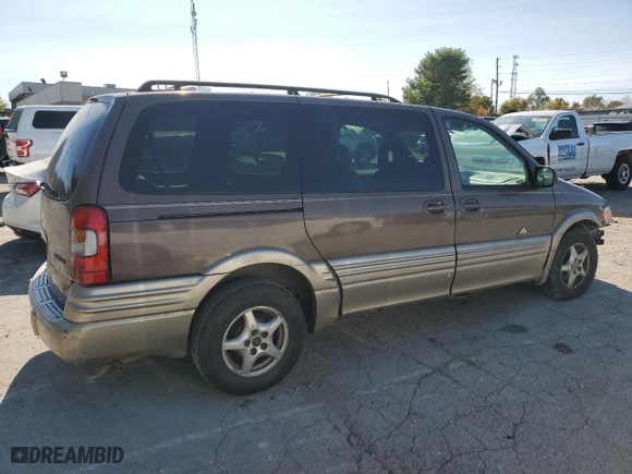 2001 Pontiac Montana with VIN 1GMDX03E01D177206, listed as a Copart auction lot 75997674 with 0 mi miles and Salvage Title. Bid and sale history available at carsss.com. Image 3.