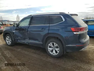 2022 Volkswagen Atlas SEL Premium R-Line with VIN 1V2FR2CA0NC559939, listed as a Copart auction lot 50891915 with 37,885 mi miles and Salvage title. Bid and sale history available at DreamBid. Image 2.