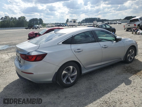 2019 Honda Insight EX z VIN 19XZE4F5XKE018339, wystawiony jako Copart lot #52881205 z przebiegiem 64 013 mil mil oraz Szkoda całkowita • Salvage title. Historia ofert i sprzedaży dostępna na DreamBid. Obrazek 3.