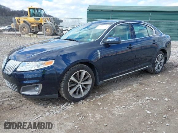2009 Lincoln MKS with VIN 1LNHM94R79G608070, listed as a IAAI auction lot 42006126 with 149,300 mi miles. Bid and sale history available at carsss.com. Image 2.