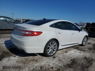 2015 Hyundai Azera Limited with VIN KMHFH4JG2FA431962, listed as a Copart auction lot 46004945 with 174,041 mi miles and Salvage Title. Bid and sale history available at carsss.com. Image 3.