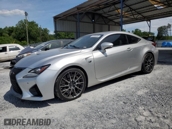2015 Lexus RC F F z VIN JTHHP5BC2F5003771, wystawiony jako Copart lot #56905654 z przebiegiem 89 081 mil mil oraz Szkoda całkowita • Salvage title. Historia ofert i sprzedaży dostępna na DreamBid. Obrazek 1.