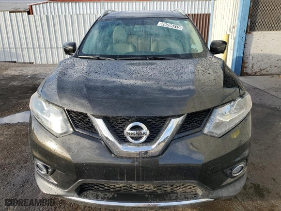 2016 Nissan Rogue SL with VIN 5N1AT2MT9GC754336, listed as a Copart auction lot 46996315 with 61,587 mi miles and Clean Title. Bid and sale history available at carsss.com. Image 5.
