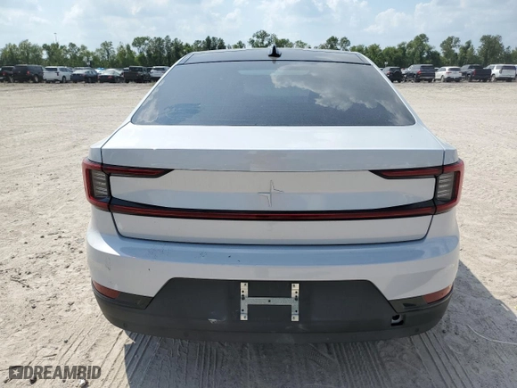 2021 Polestar 2 Launch Edition with VIN LPSED3KA6ML021871, listed as a Copart auction lot 72254314 with 23,178 mi miles and Salvage Title. Bid and sale history available at carsss.com. Image 6.