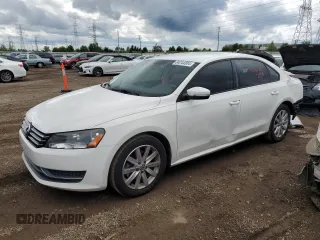 2014 Volkswagen Passat S with VIN 1VWAT7A3XEC113423, listed as a Copart auction lot 72683854 with 114,470 mi miles and Non repairable. Bid and sale history available at DreamBid. Image 1.