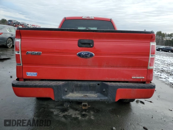 2012 Ford F-150 XL with VIN 1FTEX1EM0CKE13970, listed as a Copart auction lot 83695934 with 127,122 mi miles and Salvage Title. Bid and sale history available at carsss.com. Image 6.