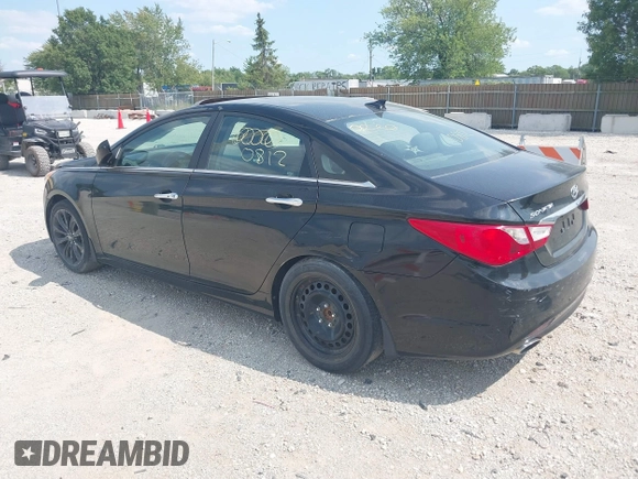 2013 Hyundai Sonata Limited with VIN 5NPEC4AC5DH618792, listed as a IAAI auction lot 39890812 with 115,557 mi miles and . Bid and sale history available at DreamBid. Image 3.