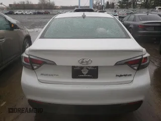 2017 Hyundai Sonata Hybrid SE with VIN KMHE24L17HA058006, listed as a Copart auction lot 45182313 with 109,690 mi miles. Bid and sale history available at carsss.com. Image 6.