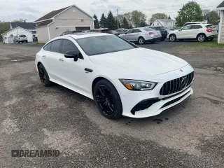 2019 Mercedes-Benz AMG GT 53 z VIN WDD7X6BB3KA004106, wystawiony jako Copart lot #55796485 z przebiegiem 54 825 mil mil oraz Tytuł czysty. Historia ofert i sprzedaży dostępna na DreamBid. Obrazek 4.
