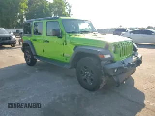 2019 Jeep Wrangler Unlimited Sport с VIN 1C4HJXDG3KW568971, выставлен на аукционе Copart как лот 61813995 с пробегом 80 397 миль миль и Списание • Salvage title. История ставок и продаж доступна на DreamBid. Изображение 14.