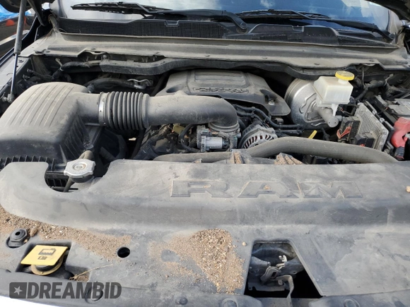 2019 Ram 1500 Laramie with VIN 1C6SRFJT6KN714870, listed as a Copart auction lot 55137815 with 92,941 mi miles and Salvage title. Bid and sale history available at DreamBid. Image 11.