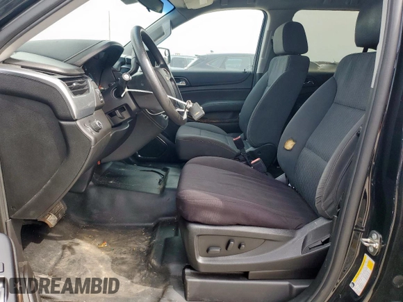 2019 Chevrolet Tahoe Commercial with VIN 1GNLCDEC4KR308468, listed as a Copart auction lot 43573795 with 59,660 mi miles and Salvage title. Bid and sale history available at DreamBid. Image 7.