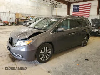 2017 Honda Odyssey Touring с VIN 5FNRL5H97HB013663, выставлен на аукционе Copart как лот 49728765 с пробегом 82 717 миль миль и На запчасти • Non repairable. История ставок и продаж доступна на DreamBid. Изображение 1.