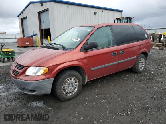 2007 Dodge Caravan SE z VIN 1D4GP25B47B153708, wystawiony jako Copart lot #50782665 z przebiegiem 188 990 mil mil oraz Czysty tytuł • Clean title. Historia ofert i sprzedaży dostępna na DreamBid. Obrazek 1.