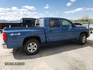 2005 Dodge Dakota SLT with VIN 1D7HW48N15S306375, listed as a Copart auction lot 52235115 with 171,047 mi miles and Clean Title. Bid and sale history available at carsss.com. Image 3.