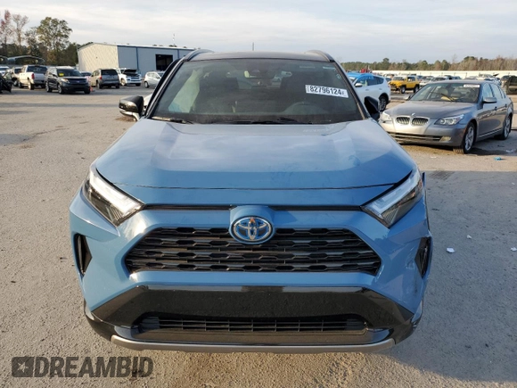 2024 Toyota RAV4 Hybrid XSE with VIN 4T3E6RFV5RU168236, listed as a Copart auction lot 82796124 with 4,479 mi miles and Salvage Title. Bid and sale history available at carsss.com. Image 5.