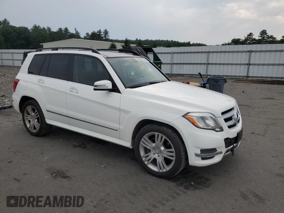 2015 Mercedes-Benz GLK 250 with VIN WDCGG0EB1FG427928, listed as a Copart auction lot 62730354 with 80,085 mi miles and Salvage Title. Bid and sale history available at DreamBid. Image 4.