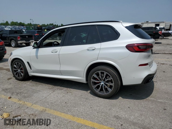 2022 BMW X5 xDrive40i with VIN 5UXCR6C06N9K96399, listed as a Copart auction lot 59893805 with 41,906 mi miles and Salvage title. Bid and sale history available at DreamBid. Image 2.