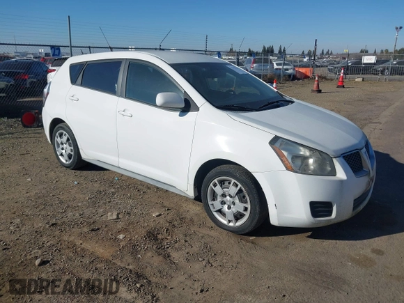 2010 Pontiac Vibe w/1SB with VIN 5Y2SP6E05AZ412346, listed as a IAAI auction lot 41422183 with 135,601 mi miles. Bid and sale history available at carsss.com. Image 1.