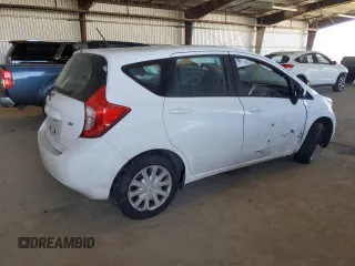 2016 Nissan Note S with VIN 3N1CE2CP9GL405874, listed as a Copart auction lot 61603605 with 112,747 mi miles and Clean title. Bid and sale history available at DreamBid. Image 3.