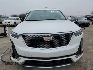 2024 Cadillac XT6 FWD Premium Luxury with VIN 1GYKPCRS2RZ717884, listed as a Copart auction lot 44048215 with 18,045 mi miles and Salvage Title. Bid and sale history available at carsss.com. Image 5.
