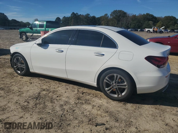 2020 Mercedes-Benz A 220 with VIN W1K3G4EB6LJ234481, listed as a Copart auction lot 80072144 with 55,648 mi miles and Salvage Title. Bid and sale history available at DreamBid. Image 2.