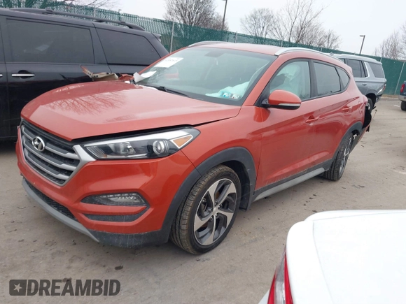 2017 Hyundai Tucson Sport with VIN KM8J3CA24HU416629, listed as a IAAI auction lot 41557615 with 72,844 mi miles and . Bid and sale history available at DreamBid. Image 17.