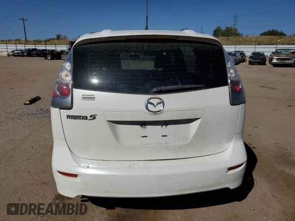 2007 Mazda 5 Sport with VIN JM1CR293670134081, listed as a Copart auction lot 74041034 with 127,899 mi miles and Clean Title. Bid and sale history available at DreamBid. Image 6.