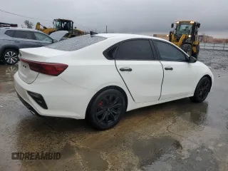 2021 Kia Forte LXS with VIN 3KPF24AD0ME348570, listed as a Copart auction lot 49876935 with 76,028 mi miles and Salvage Title. Bid and sale history available at DreamBid. Image 3.