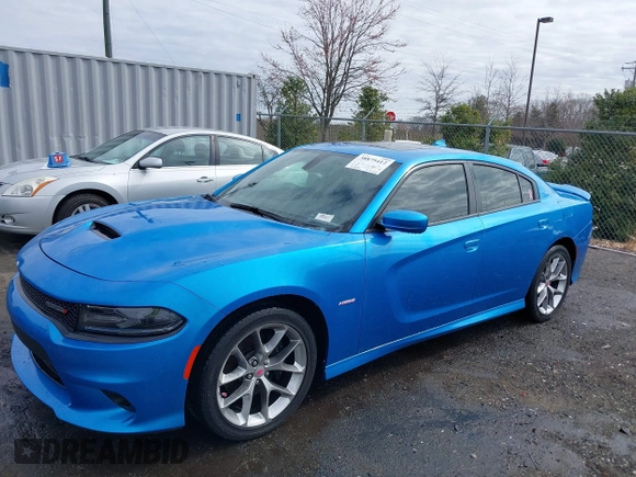 2019 Dodge Charger R/T with VIN 2C3CDXCT0KH730123, listed as a IAAI auction lot 38875412 with 7,829 mi miles and . Bid and sale history available at carsss.com. Image 17.