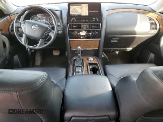 2021 Nissan Armada SL z VIN JN8AY2BB6M9792149, wystawiony jako Copart lot #52328305 z przebiegiem 97 763 mil mil oraz Szkody całkowita. Historia ofert i sprzedaży dostępna na DreamBid. Obrazek 8.