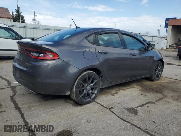 2015 Dodge Dart SXT with VIN 1C3CDFBB2FD345037, listed as a Copart auction lot 51087055 with 71,594 mi miles and Salvage Title. Bid and sale history available at carsss.com. Image 3.