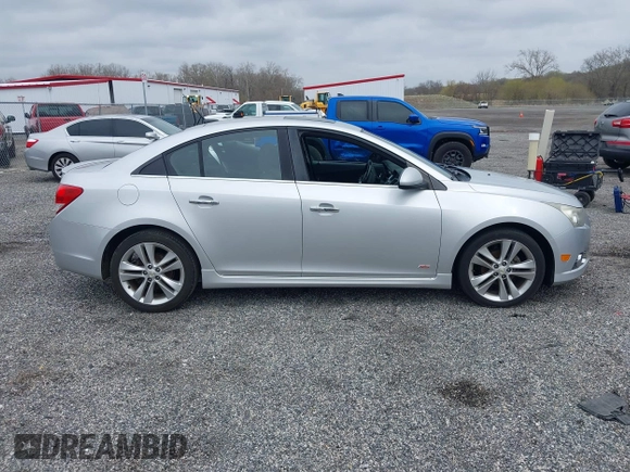 2011 Chevrolet Cruze LTZ with VIN 1G1PH5S95B7244973, listed as a IAAI auction lot 41962705 with 89,559 mi miles and . Bid and sale history available at DreamBid. Image 13.