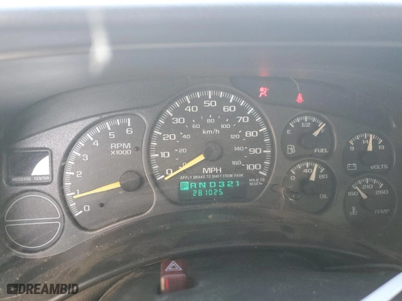 2001 Chevrolet Silverado 1500 with VIN 2GCEC19W311130130, listed as a Copart auction lot 81270584 with 281,025 mi miles and Salvage Title. Bid and sale history available at carsss.com. Image 9.