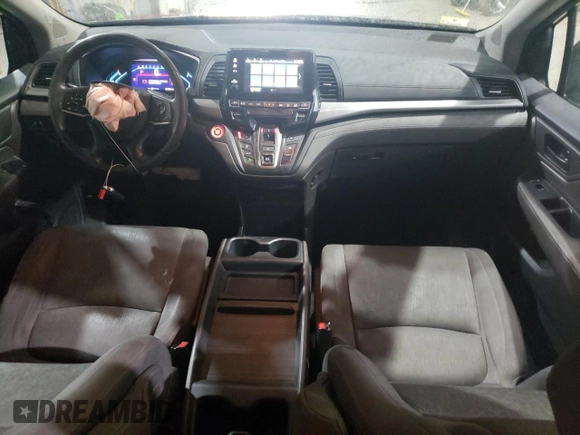 2020 Honda Odyssey EX with VIN 5FNRL6H51LB004114, listed as a Copart auction lot 46118975 with 87,542 mi miles and Non repairable. Bid and sale history available at DreamBid. Image 8.