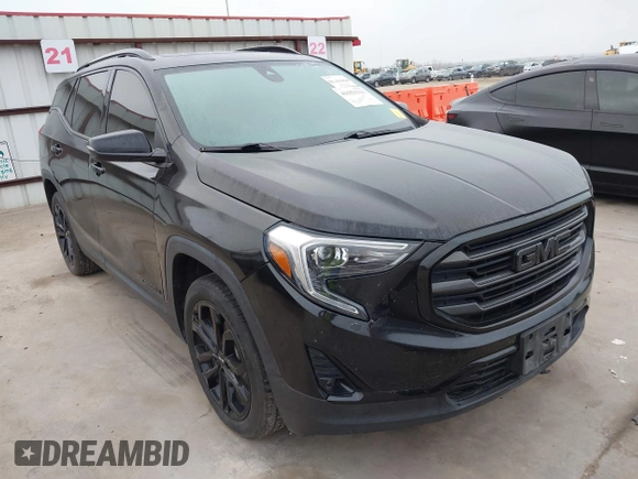2020 GMC Terrain SLT with VIN 3GKALPEX9LL288297, listed as a IAAI auction lot 41553111 with 54,034 mi miles and . Bid and sale history available at DreamBid. Image 1.