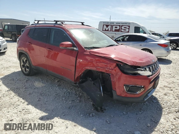 2018 Jeep Compass Limited with VIN 3C4NJCCB3JT358683, listed as a Copart auction lot 49292935 with 98,148 mi miles and Salvage Title. Bid and sale history available at carsss.com. Image 4.