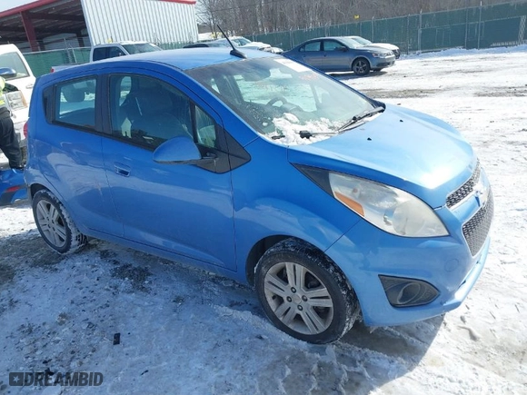 2014 Chevrolet Spark LT with VIN KL8CD6S93EC405672, listed as a IAAI auction lot 41398003 with 126,926 mi miles. Bid and sale history available at carsss.com. Image 1.